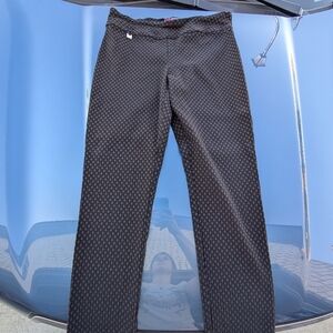 Peck & Peck Black with Tan Dots Apparel